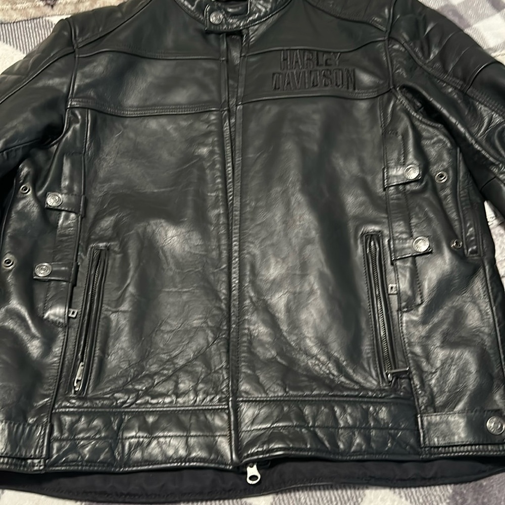 Men’s Leather Harley Davidson Jacket